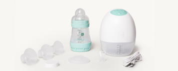 MAM Move Wearable Breast Pump och tillbehör.